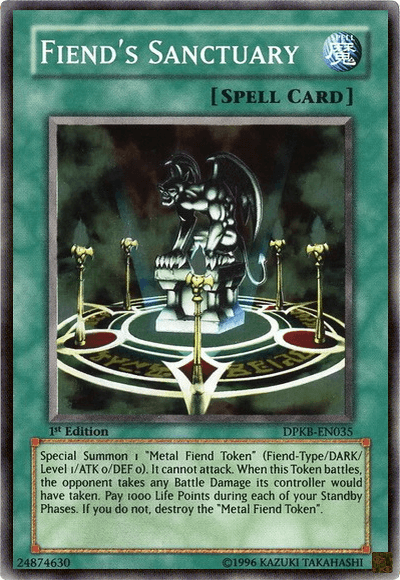 Fiend's Sanctuary [DPKB-EN035] Super Rare - POKÉ JEUX