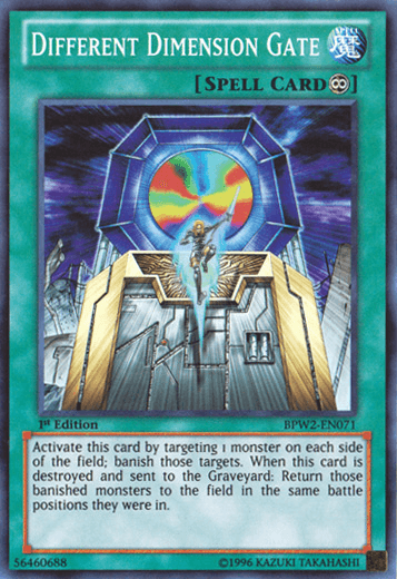 Different Dimension Gate [BPW2-EN071] Super Rare - POKÉ JEUX