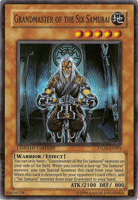 Grandmaster of the Six Samurai [STON-ENSP1] Super Rare - POKÉ JEUX