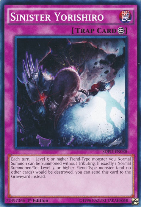 Sinister Yorishiro [SDPD-EN038] Common - POKÉ JEUX