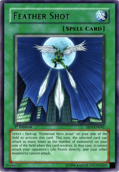 Feather Shot [EEN-EN042] Rare - POKÉ JEUX