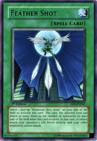 Feather Shot [EEN-EN042] Rare - POKÉ JEUX