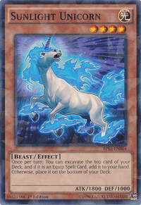 Sunlight Unicorn [BP03-EN064] Shatterfoil Rare - POKÉ JEUX
