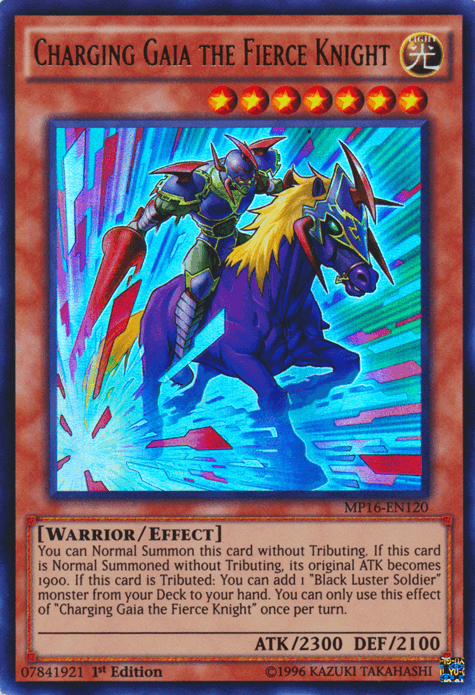 Charging Gaia the Fierce Knight [MP16-EN120] Ultra Rare - POKÉ JEUX