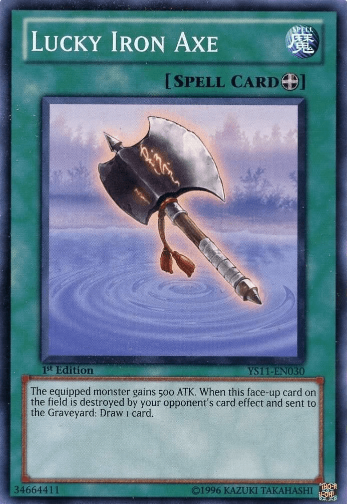 Lucky Iron Axe [YS11-EN030] Common - POKÉ JEUX
