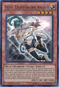 Felis, Lightsworn Archer [MP15-EN123] Ultra Rare - POKÉ JEUX