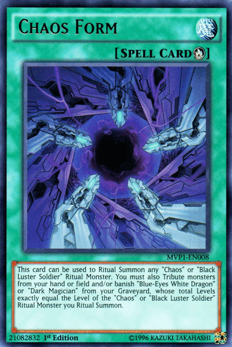 Chaos Form [MVP1-EN008] Ultra Rare - POKÉ JEUX