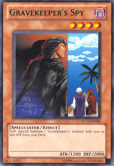 Gravekeeper's Spy (Green) [DL11-EN009] Rare - POKÉ JEUX