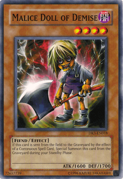 Malice Doll of Demise [DR3-EN018] Common - POKÉ JEUX