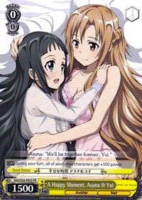 A Happy Moment, Asuna & Yui (SAO/S20-PE03 PR) (Promo) [Sword Art Online] - POKÉ JEUX