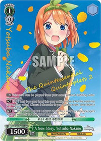 A New Story, Yotsuba Nakano (5HY/W90-PE05S PR) [The Quintessential Quintuplets 2] - POKÉ JEUX