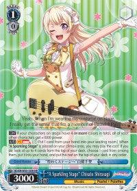 "A Sparkling Stage" Chisato Shirasagi (BD/EN-W03-105H HR) [BanG Dream! Girls Band Party! MULTI LIVE] - POKÉ JEUX
