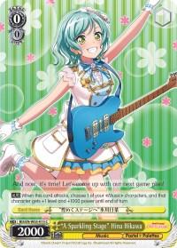 "A Sparkling Stage" Hina Hikawa (BD/EN-W03-015 C) [BanG Dream! Girls Band Party! MULTI LIVE] - POKÉ JEUX