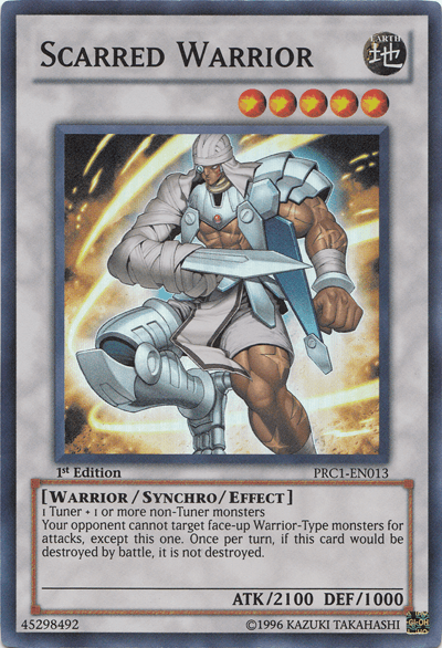 Scarred Warrior [PRC1-EN013] Super Rare - POKÉ JEUX