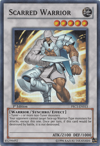 Scarred Warrior [PRC1-EN013] Super Rare - POKÉ JEUX