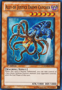 Ally of Justice Enemy Catcher [HA02-EN020] Super Rare - POKÉ JEUX