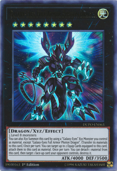 Galaxy-Eyes Full Armor Photon Dragon [DUPO-EN063] Ultra Rare - POKÉ JEUX