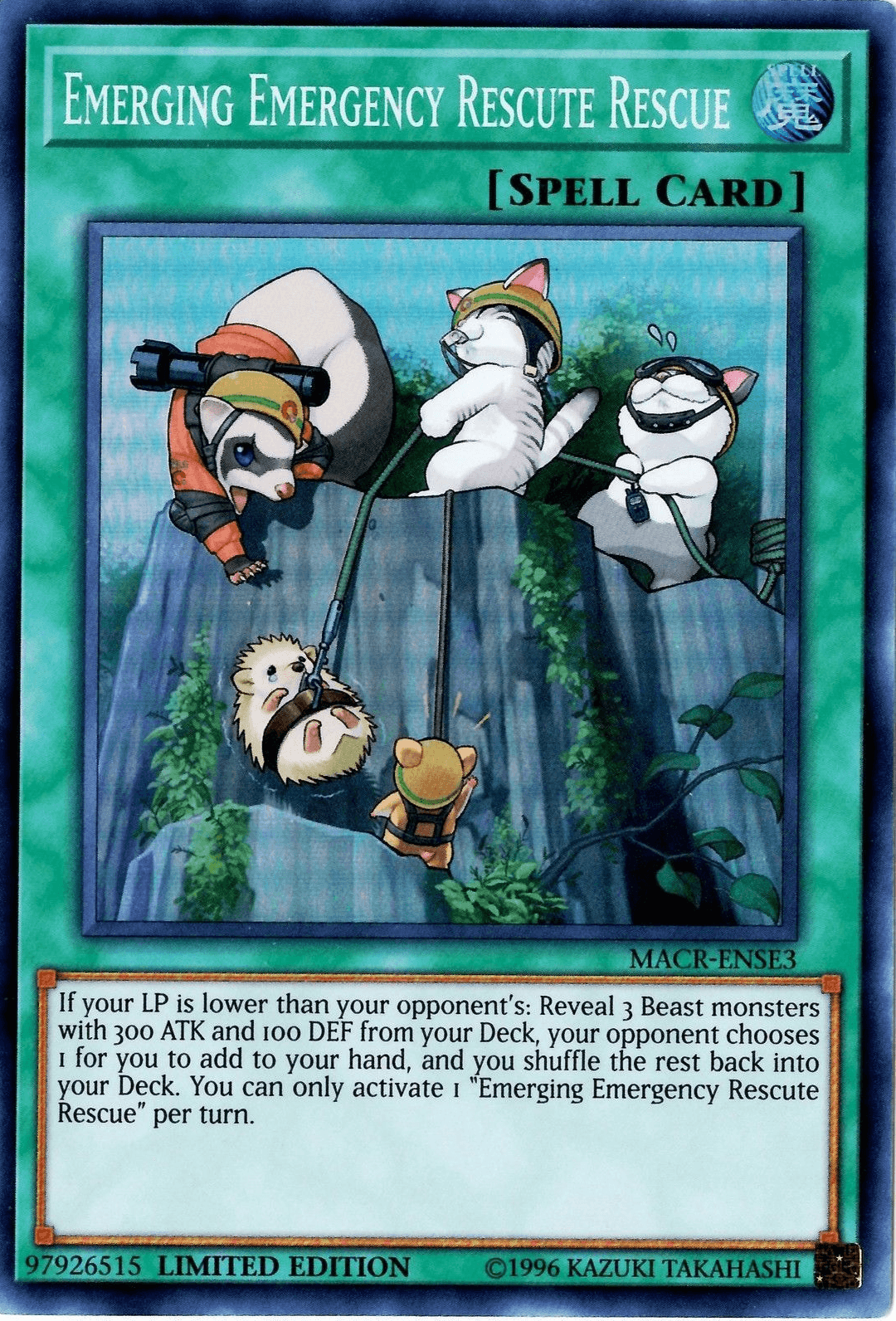 Emerging Emergency Rescute Rescue [MACR-ENSE3] Super Rare - POKÉ JEUX