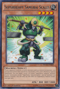Superheavy Samurai Scales [NECH-EN009] Rare - POKÉ JEUX