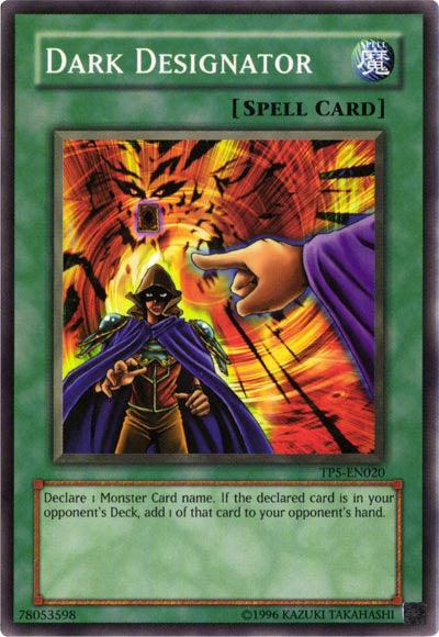 Dark Designator [TP5-EN020] Common - POKÉ JEUX