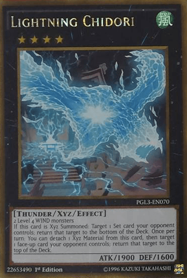 Lightning Chidori [PGL3-EN070] Gold Rare - POKÉ JEUX