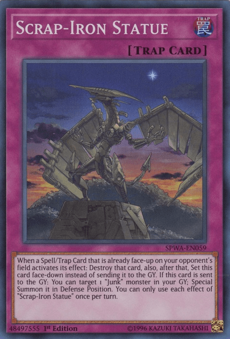 Scrap-Iron Statue [SPWA-EN059] Super Rare - POKÉ JEUX