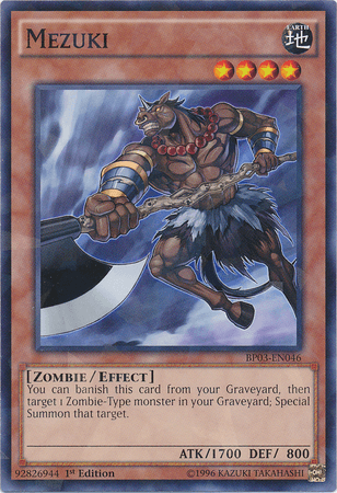 Mezuki [BP03-EN046] Shatterfoil Rare - POKÉ JEUX