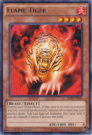 Flame Tiger [BP03-EN095] Rare - POKÉ JEUX