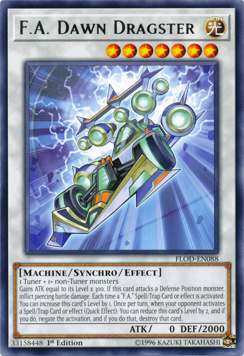 F.A. Dawn Dragster [FLOD-EN088] Rare - POKÉ JEUX
