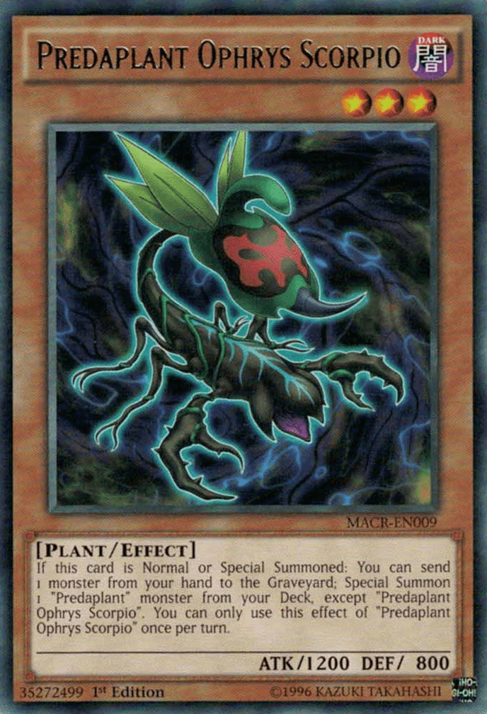 Predaplant Ophrys Scorpio [MACR-EN009] Rare - POKÉ JEUX