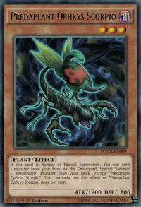 Predaplant Ophrys Scorpio [MACR-EN009] Rare - POKÉ JEUX
