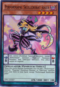 Performapal Skullcrobat Joker [OP01-EN007] Super Rare - POKÉ JEUX