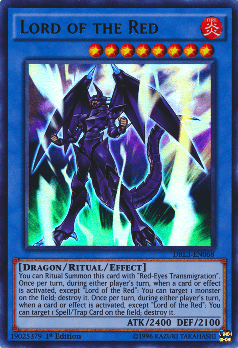 Lord of the Red [DRL3-EN068] Ultra Rare - POKÉ JEUX