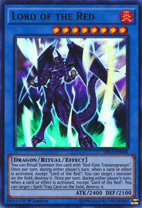 Lord of the Red [DRL3-EN068] Ultra Rare - POKÉ JEUX