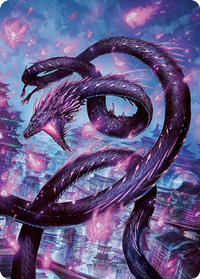 Junji, the Midnight Sky 2 Art Card [Kamigawa: Neon Dynasty Art Series]