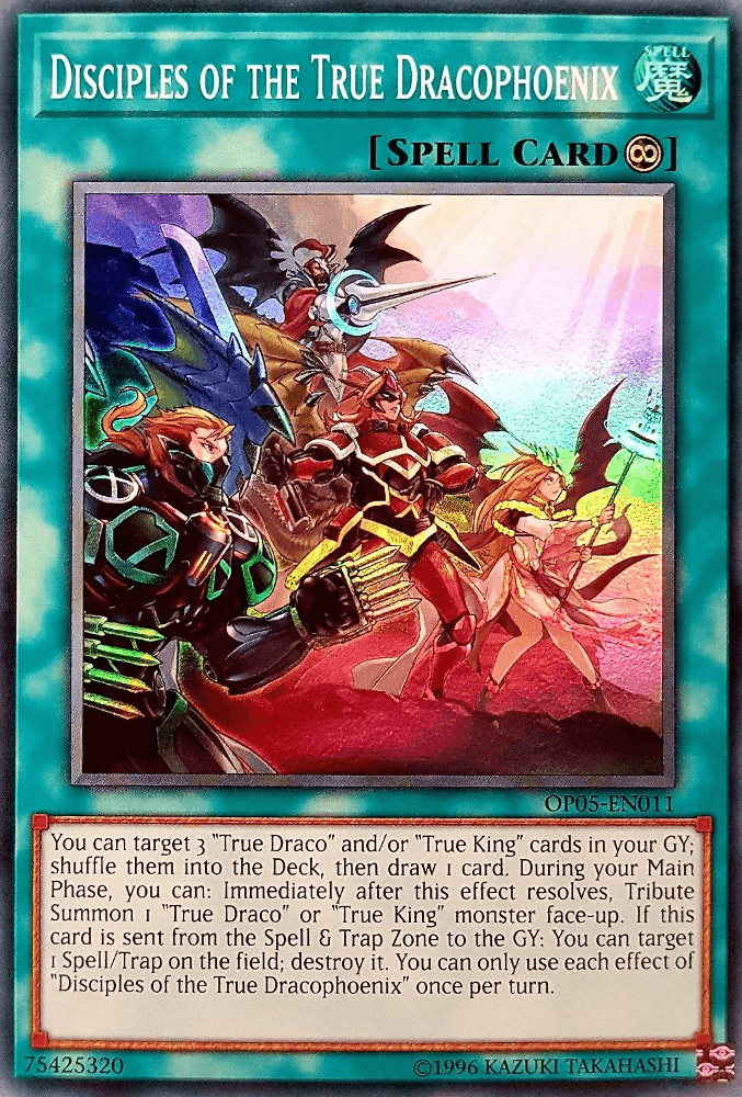Disciples of the True Dracophoenix [OP05-EN011] Super Rare - POKÉ JEUX
