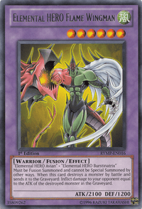 Elemental HERO Flame Wingman [RYMP-EN016] Rare - POKÉ JEUX