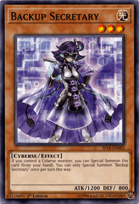 Backup Secretary [SP18-EN002] Common - POKÉ JEUX