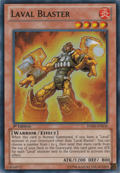 Laval Blaster [HA06-EN036] Super Rare - POKÉ JEUX