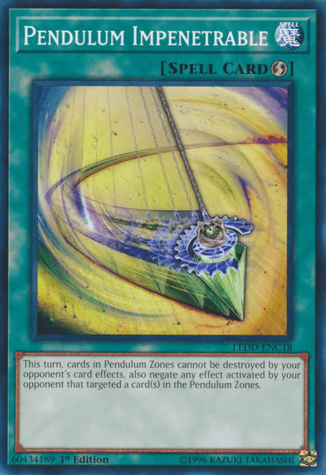 Pendulum Impenetrable [LEDD-ENC18] Common - POKÉ JEUX