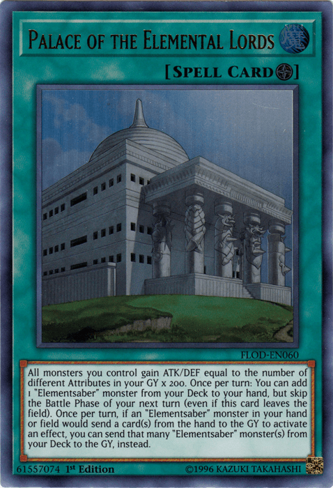 Palace of the Elemental Lords [FLOD-EN060] Ultra Rare - POKÉ JEUX