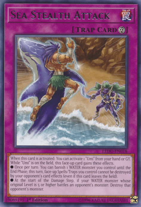 Sea Stealth Attack [LEDU-EN018] Rare - POKÉ JEUX