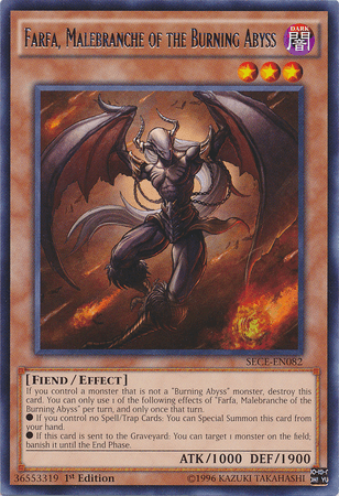 Farfa, Malebranche of the Burning Abyss [SECE-EN082] Rare - POKÉ JEUX