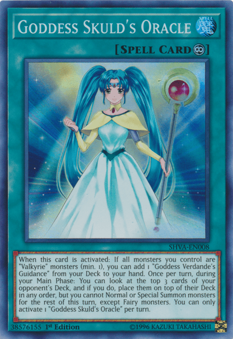 Goddess Skuld's Oracle [SHVA-EN008] Super Rare - POKÉ JEUX