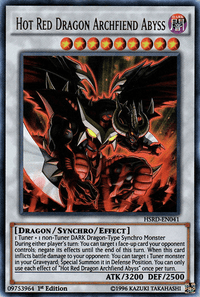 Hot Red Dragon Archfiend Abyss [HSRD-EN041] Ultra Rare - POKÉ JEUX