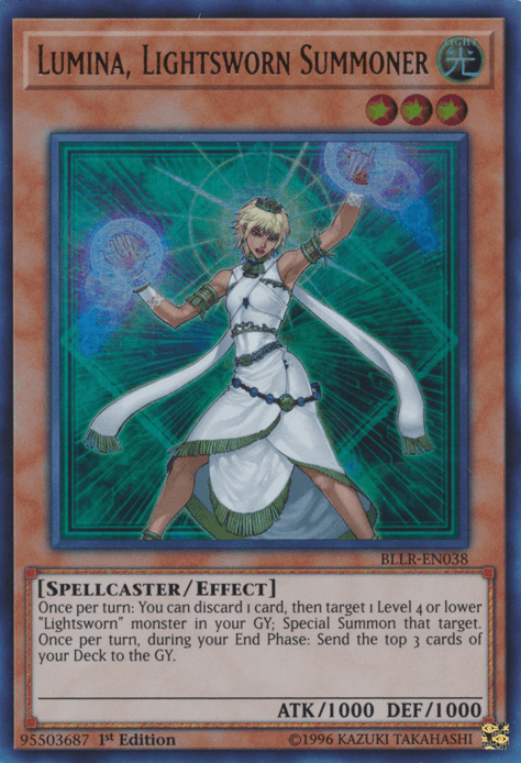 Lumina, Lightsworn Summoner [BLLR-EN038] Ultra Rare - POKÉ JEUX