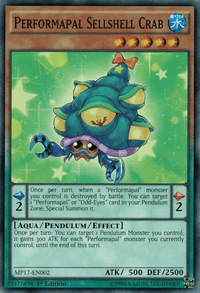 Performapal Sellshell Crab [MP17-EN002] Common - POKÉ JEUX