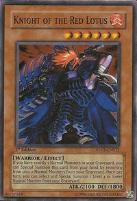 Knight of the Red Lotus [SOVR-EN032] Super Rare - POKÉ JEUX