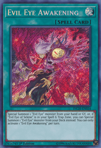 Evil Eye Awakening [INCH-EN034] Secret Rare - POKÉ JEUX