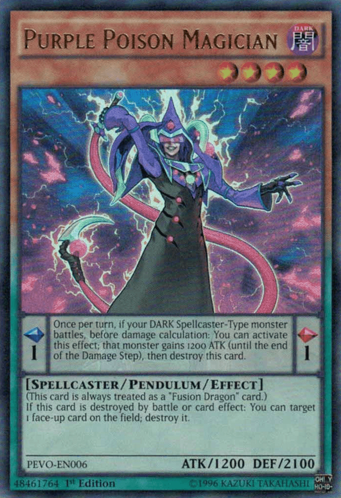 Purple Poison Magician [PEVO-EN006] Ultra Rare - POKÉ JEUX